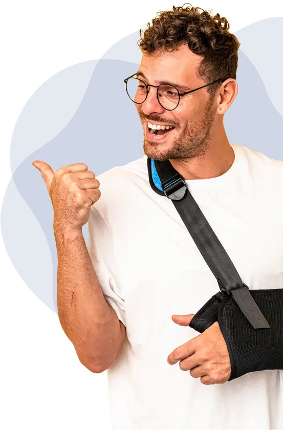 injured man